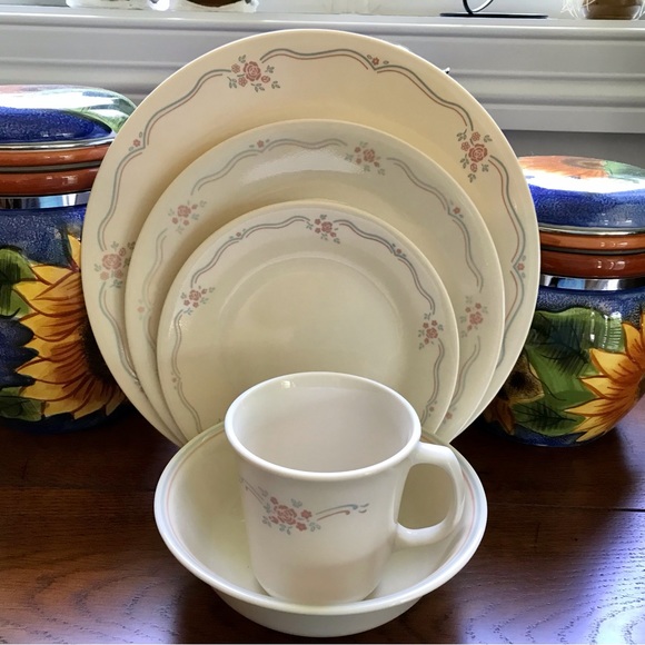 Corelle English Breakfast Place Setting #2 - Picture 1 of 10